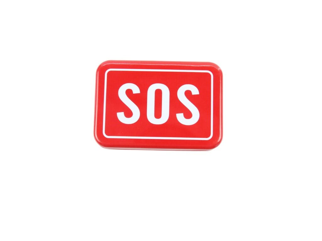 SOS Tin Box