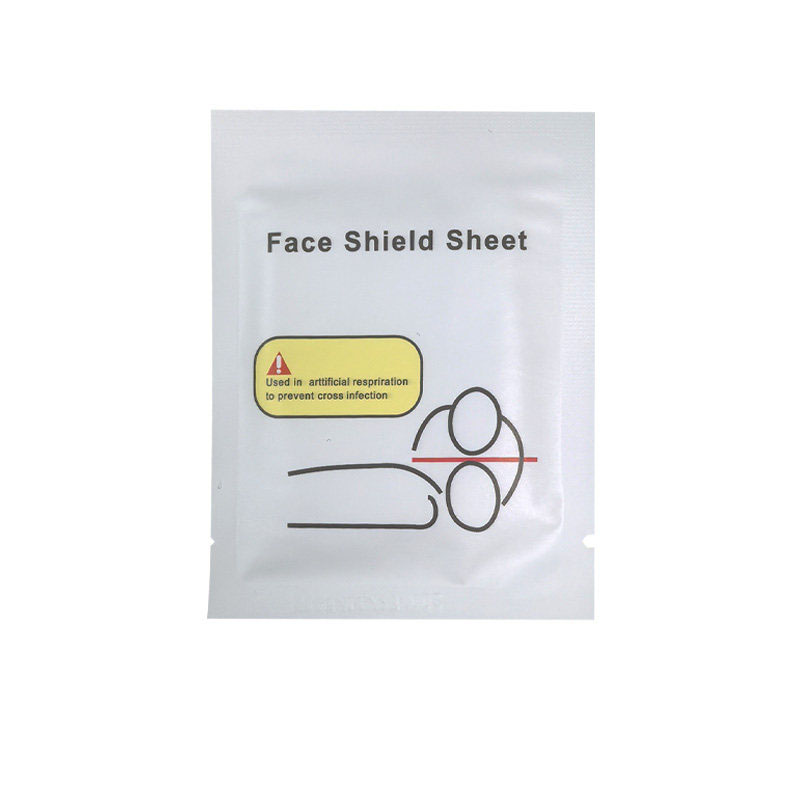 Disposable CPR Face Shield with Breathing Valve detail image