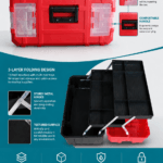 Triple-folding Tool Box detail image