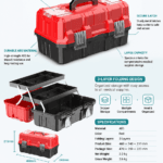 Triple-folding Tool Box detail image