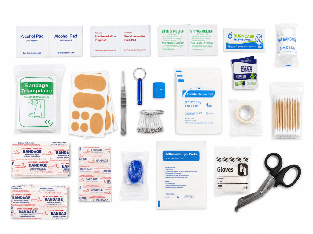 Compact Hard Shell First Aid Kit-EVA PU Material detail image