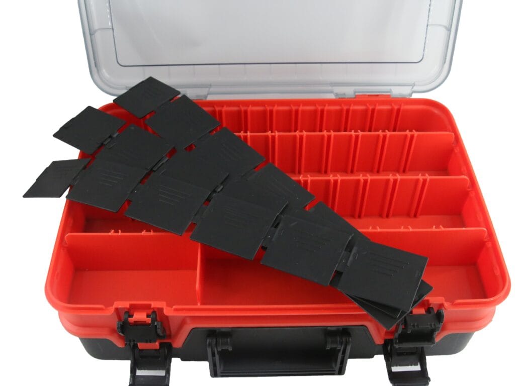 Single-layer Transparent First Aid Kit with Adjusted Dividers detail image