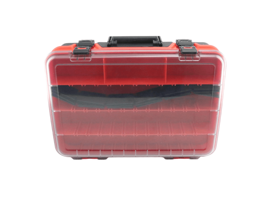 Single-layer Transparent First Aid Kit with Adjusted Dividers detail image