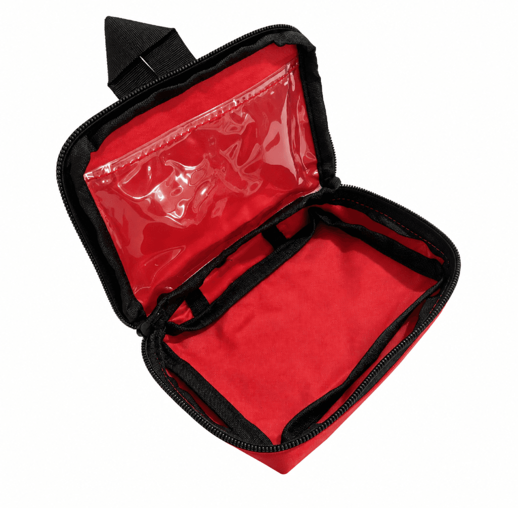 Red Oxford Portable First Aid Kit Bag detail image