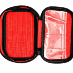 Red 1680D Oxford Fabric First Aid Bag detail image