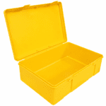 Yellow Plastic First Aid Box detail image