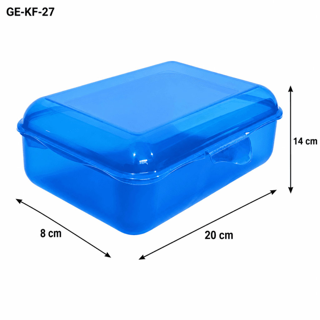 Blue PP First Aid Storage Box detail image