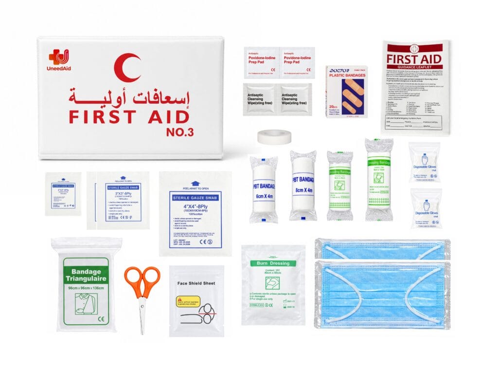 PVC Portable First Aid Kit Case