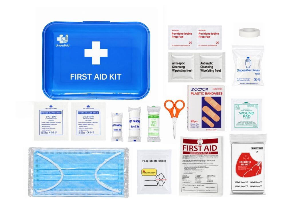 Blue PP First Aid Storage Box