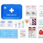 Blue PP First Aid Storage Box detail image