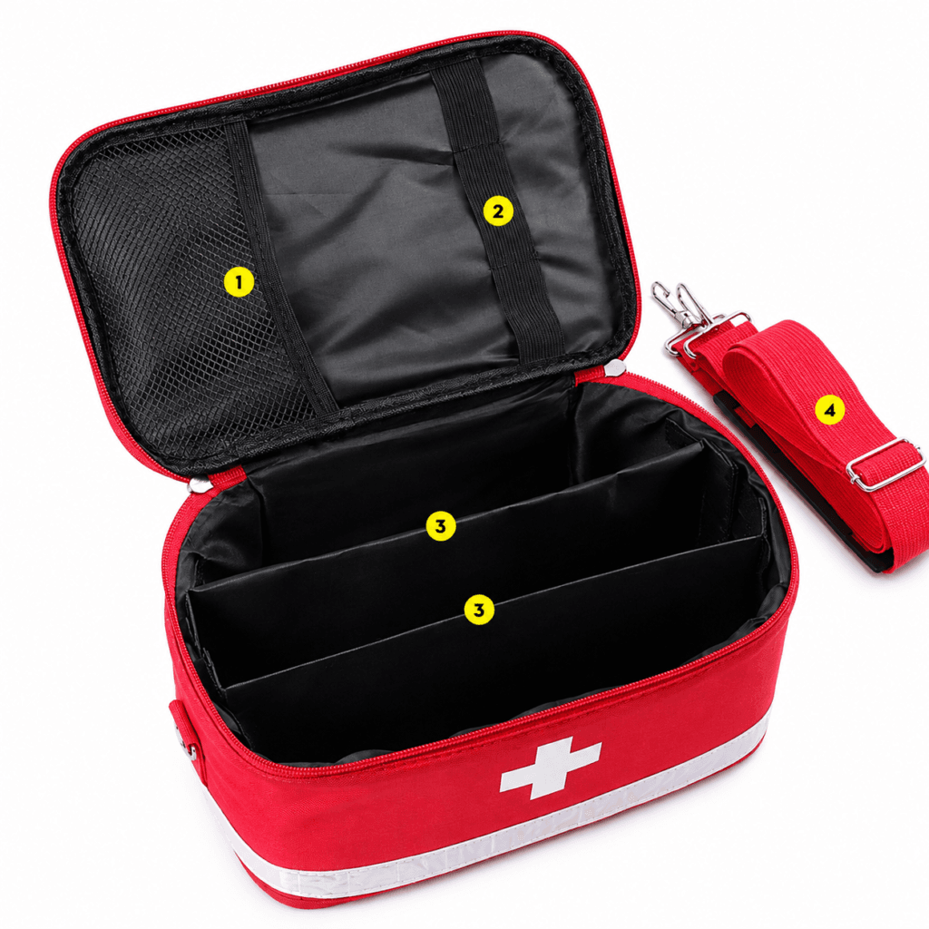 Oxford Cloth Portable First Aid Bag Small detail image