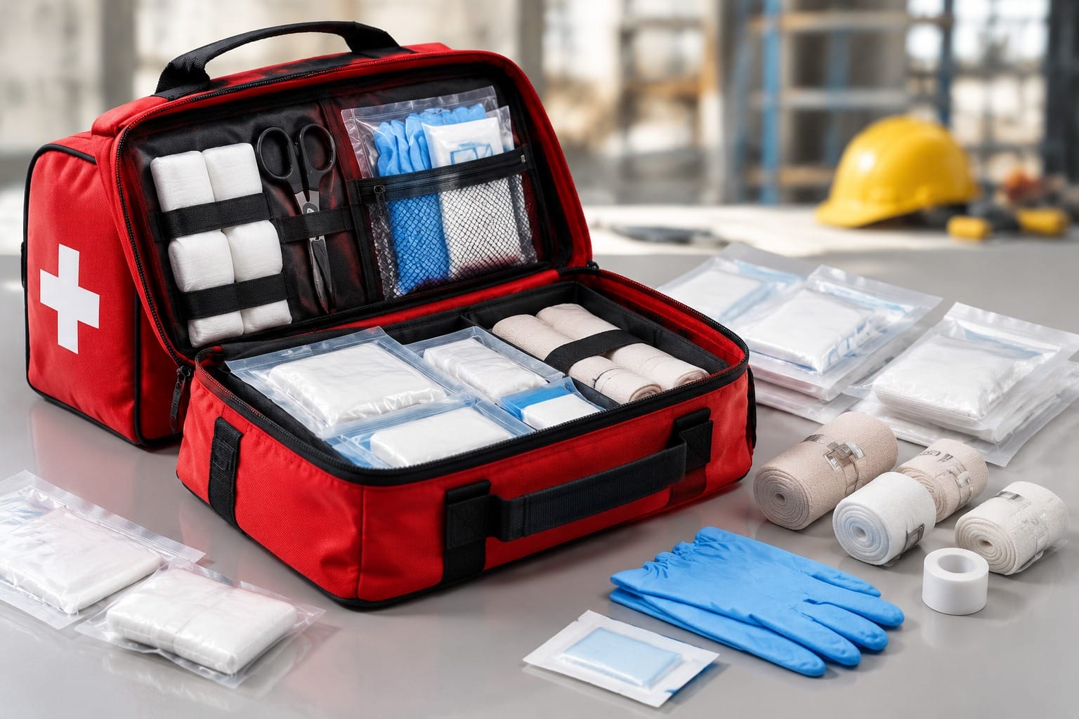 Sizing A Construction Site First Aid Kit