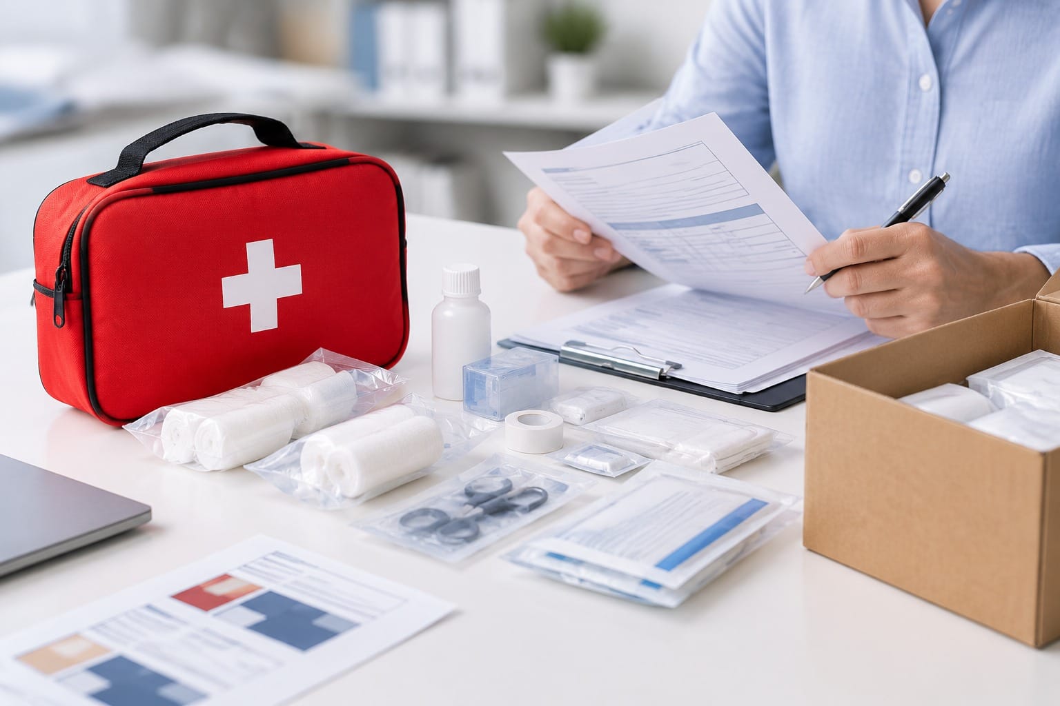 Safety Data Sheet First Aid Products Whi