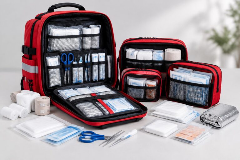 Warehouse First Aid Station Coverage: Plan the Floor First